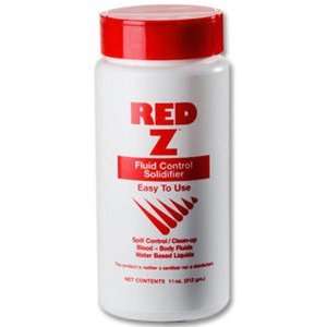 Red Z™ Spill Control Solidifier, 11 oz. Shaker Top Bottle, 12 / Case