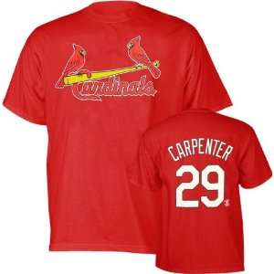 Chris Carpenter Majestic Name and Number St. Louis Cardinals T Shirt