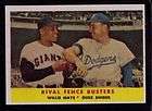 1967 Topps Willie Mays Willie McCovey Fence Busters 423  