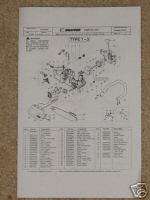 Snapper S1634 Chainsaw Illustrated Parts List Manual  