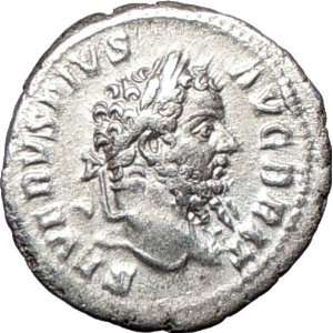 SEPTIMIUS SEVERUS 210AD Authentic Ancient Silver Roman Coin Victory 