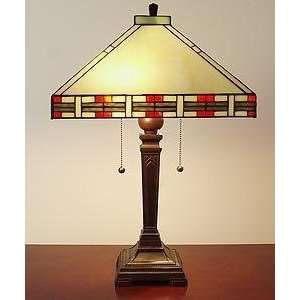  Tiffany style Mission style Table Lamp: Electronics