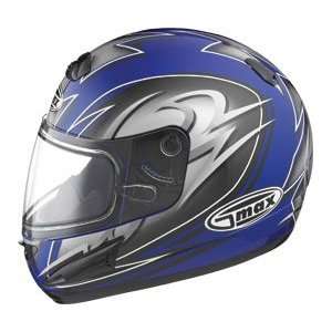  Gmax GM38S Snowmobile Helmet BLUE MULTI MD Automotive