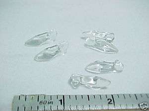 Glass Slippers (3 pr) #57019   Dollhouse Miniature  
