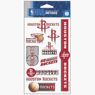 Houston Rockets Tattoo Sheet *SALE* 