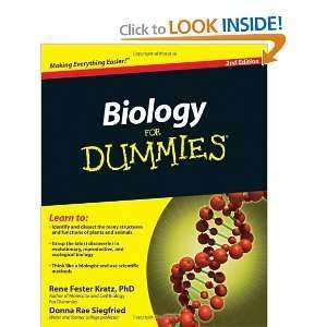   Biology For Dummies 2nd (Second) edition bySiegfried Siegfried Books