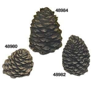  Small Straight Ceramic Pine Cone 