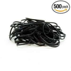 Element Tattoo Supply Black Rubber Bands 500 pack for Machine Needles