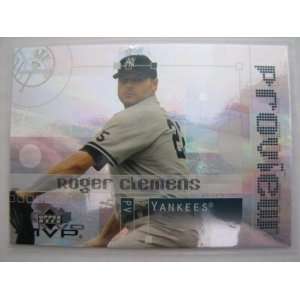  2003 Upper Deck MVP Roger Clemens Yankees Proview Insert 