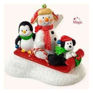  SNOW WHAT FUN SLEDDERS ORNAMENT   HALLMARK ORNAMENT