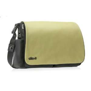  NEW Clic It Smart Diaper Hand Travel Bag System Green 
