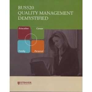  Quality Management Demystified