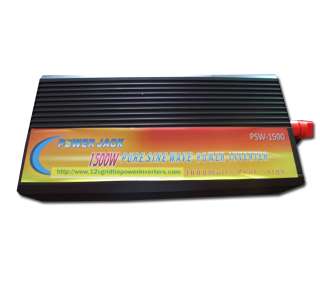1500W Pure Sine Wave Power Inverter DC 48V to AC 110V, generator 