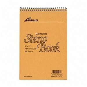  Ampad® Spiral Steno Books