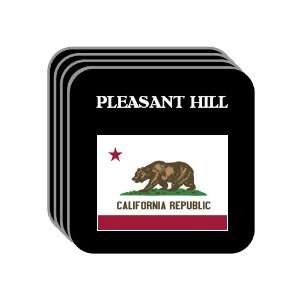 US State Flag   PLEASANT HILL, California (CA) Set of 4 Mini Mousepad 
