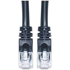  35FT CAT5E Black UTP Molded Boot Cable 350MHZ High 