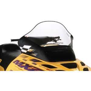   Black Sides and Yellow Checkers\ Chassis Windshield for Ski Doo ZX