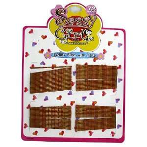  72 pk bobby pins gold   Case of 24
