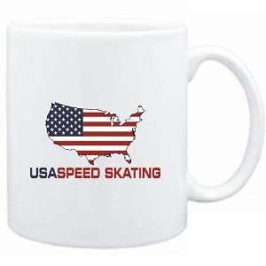  Mug White  USA Speed Skating / MAP  Sports: Sports 