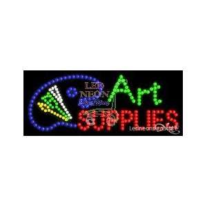  Art Supplies LED Sign Patio, Lawn & Garden