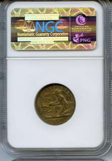 1849 California Gold Miner $5 Counter / NGC Cert / Beautiful Golden 