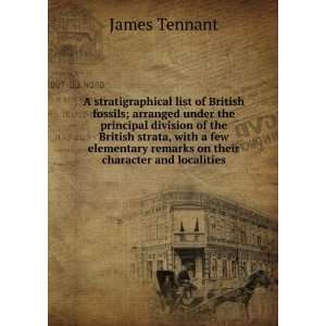   remarks on their character and localities James Tennant Books