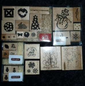 SETS~*Close to My Heart RUBBER STAMPS 28 pc LOT~TOPIARY GARDEN 