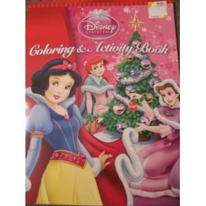  Disney Princess Christmas Coloring and Activity Book 