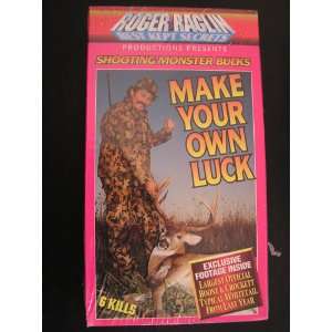  Shooting Monster Bucks Make Your Own Luck [VHS Tape 