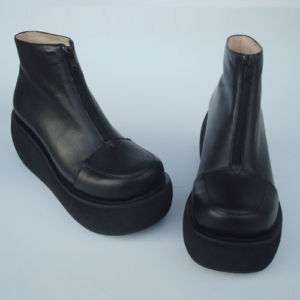   Lolita womens Sandals Gothic shoes boots black US 5 11 