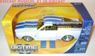 1967 SHELBY GT500 BIGTIME MUSCLE 132 DIECAST JADA RARE  