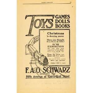   Toys Games Dolls Train Book Goods   Original Print Ad