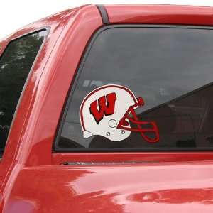  Wisconsin Badgers Helmet Window Cling