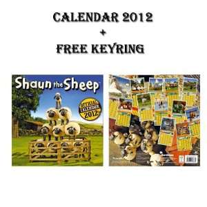  SHAUN THE SHEEP OFFICIAL 2012 CALENDAR + FREE SHAUN THE SHEEP 