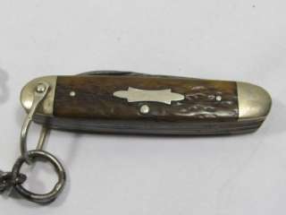   Western States Cutlery Co. Boulder Colo. Camping Pocket Knife w/ Chain