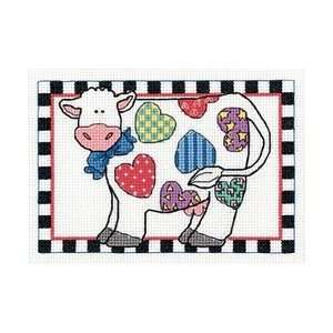 Dimensions PATCHWORK COW Counted Cross Stitch Kit:  Home 