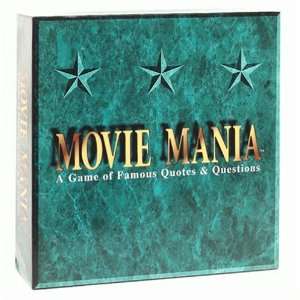    Movie Mania (A Game of Famous Quotes & Questions) Toys & Games