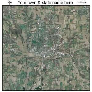  Aerial Photography Map of Wooster, Ohio 2010 OH 
