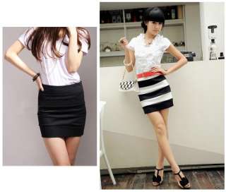 New Cute Candy Colors Knit Skirt Mini Skirt Seven Color  