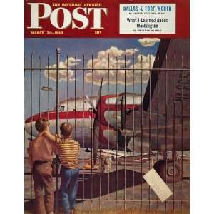   Airport Airplane John Atherton NICE   Original Cover