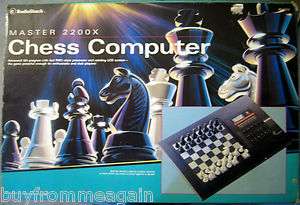 Radio Shack Master 2200X electronic chess computer  