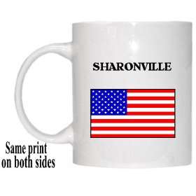  US Flag   Sharonville, Ohio (OH) Mug 