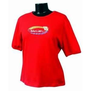  Michael Waltrip Nascar Racing Ladies Shirt: Sports 