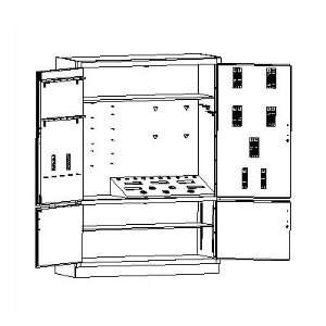  Shain TC   17 Foundry Tool Storage Cabinet Tools: Not 