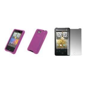   Cover Case + Crystal Clear Screen Protector for HTC Aria: Electronics