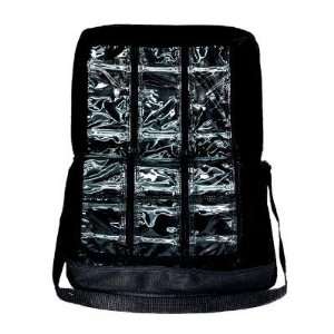   Black Sewing Notions Caddy W/36 Clear Pockets Arts, Crafts & Sewing