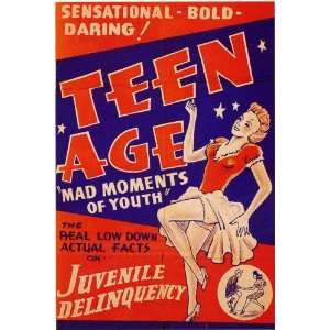  Teen Age Movie Poster (11 x 17 Inches   28cm x 44cm) (1944 