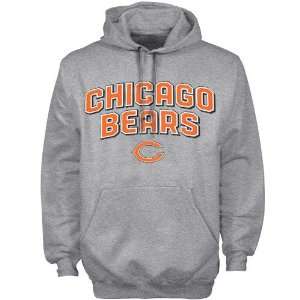  Reebok Chicago Bears Ash Double Arch Hoody Sweatshirt 