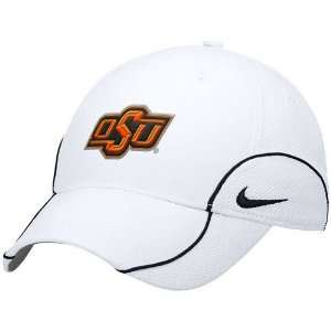  Nike Oklahoma State Cowboys White 2009 Preseason Swoosh 