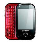 Samsung Corby B5310   16GB   Black/red (Unlocked) Smartphone